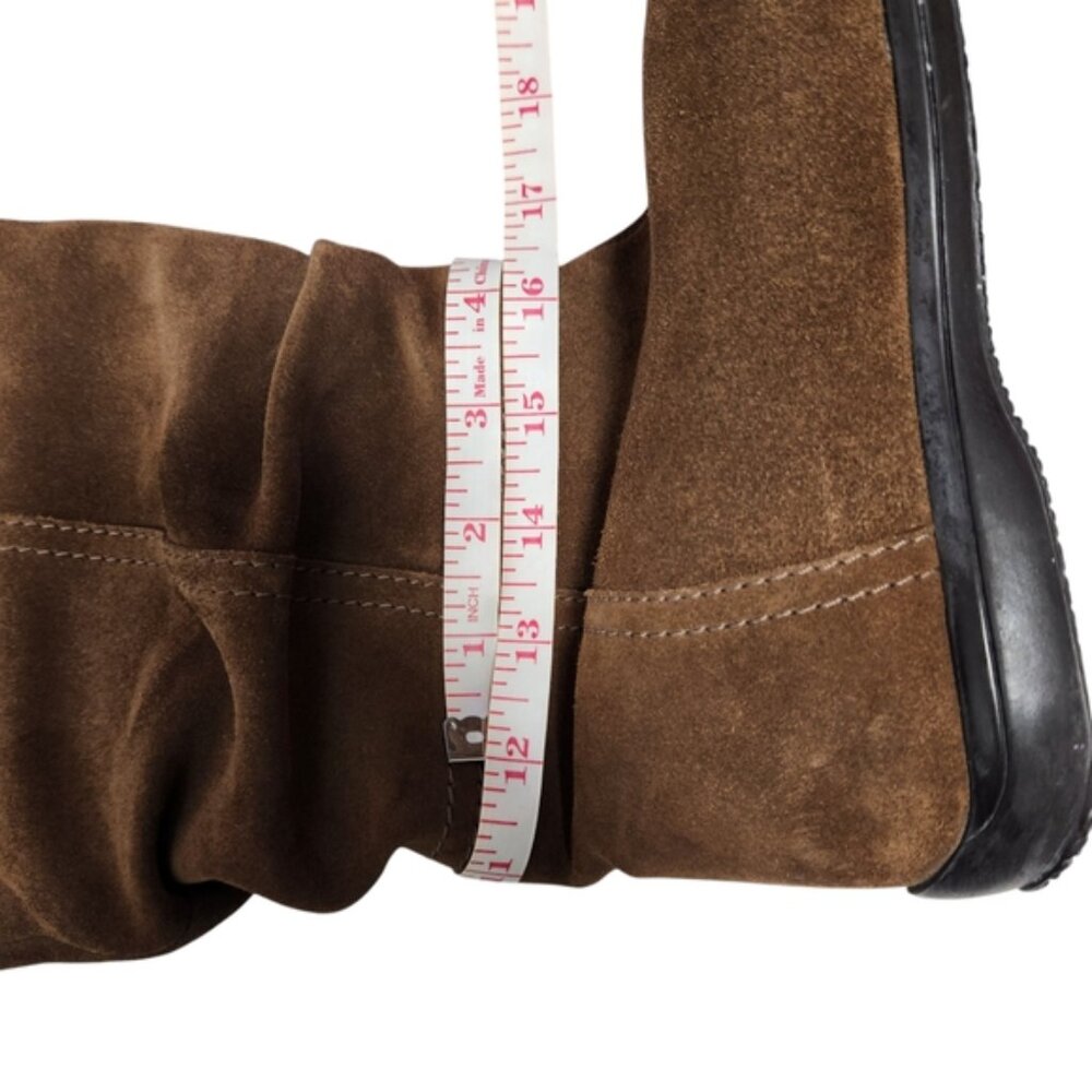La Canadienne knee-high Brown Suede women's Boots - Picture 8 of 10